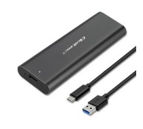 Enclosure for M2 SATA SSD, NGFF, USB type C | 50311 | 5901878503110 | AIQOLK000050311
