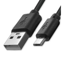 Qoltec USB A male | micro USB B male | 0.5m | BULK cable | 5901878502991 | 5901878502991 | 85444290