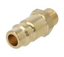 Quick connection coupling; 0÷35bar; brass; 31mm; 1000l/min | ES-18-NA  | ES 18 NA