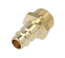 Quick connection coupling; 0÷35bar; brass; 33mm; 1000l/min | ES-38-NA  | ES 38 NA