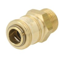 Quick connection coupling EURO; brass; Ext.thread: 1/2" | MTB.7802009105  | 7802009105