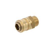 Quick connection coupling EURO; brass; Ext.thread: 1/2" | MTB.901025908  | 0901025908