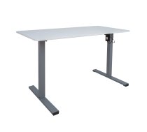 Rakstāmgalds ERGO OPTIMAL ar 1 motoru 120x60cm, balts | K187011  | 4741617107633