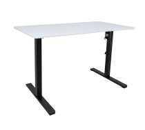 Rakstāmgalds ERGO OPTIMAL ar 1 motoru 120x60cm, balts | K187022  | 4741617107602