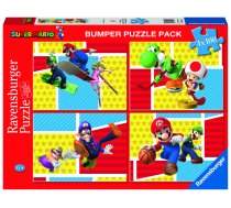 Puzzle 4x100 pcs Super Mario | WZRVPT0UC005195  | 4005556051953 | 5195