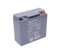 Re-battery: acid-lead; 12V; 17Ah; AGM; maintenance-free | ACCU-HP17-12/Q  | 53046