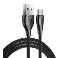 Remax lesu pro USB | USB-C datu un uzlādes vads 2.1A 480 Mbps 1m melns | RC-160a Black  | 6972174158365 | 047499