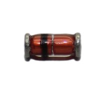 Resistor: thin film; SMD; 0204 MiniMELF; 0Ω; 0.4W; ±1%; Ø1.5x3.6mm | SMDMM0204-0R  | M24S4FF0000T30