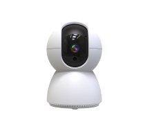 Riff RF-0306 Viedās mājas 2.4GHz Wi-Fi 4MP iekštelpu drošības kamera ar automātisko izsekošanu White | RF-0306  | 4752219010306 | RF-0306
