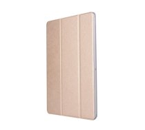 Riff Texture Planšetdatora maks Tri-fold Stand Leather Flip priekš Huawei MediaPad T3 7.0 Gold | PRES-HUA-T3-7.0-GO  | 4752219000352 | PRES-HUA-T3-7.0-GO