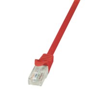 RJ45 kabelis / Patch kabelis 3m CAT5E U/UTP (sarkans) (009509) | 009509