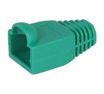 RJ45 plug boot; 6.5mm; green | RJ45B/GREEN  | DS1124-03-PG