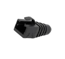 RJ45 plug boot; black | MHRJ45SRB-RET-BK  | MHRJ45SRB-RET-BK