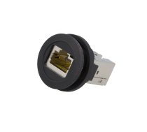 RJ45 socket; 22mm; Harmony XB5; -40÷70°C; Ø22mm; IP20; black | XB5PRJ45  | XB5PRJ45