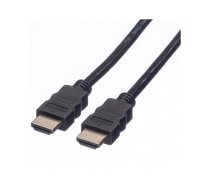 ROLINE HDMI High Speed Cable + Ethernet, TPE, black, 1.5 m | 11.04.5931
