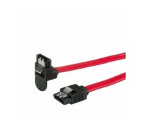 ROLINE Internal SATA 6.0 Gbit/s Cable, angled, with Latch 1.0 m | 11.03.1565