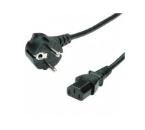 ROLINE Power Cable, straight IEC Connector, black, 1.8 m | 19.08.1018