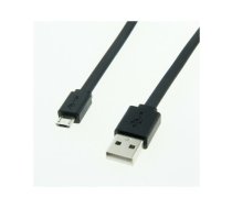 ROLINE USB 2.0 Cable, USB Type A M - Micro USB B M 1m | 11.02.8760