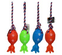 Rotaļlieta gumijas Raķete ar virvi 35cm, mix | 4750959146996 | 4750959146996 | 9146996