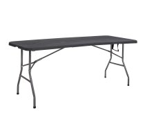 Saliekams galds Springos GF0052 180cm , melns | GF0052 | 5907719420592 | GF0052
