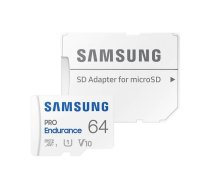 Samsung Pro Endurance 64GB atmiņas karte + adapteris | CL1250