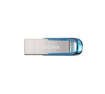 SanDisk Ultra Flair 32GB Blue|Silver | SDCZ73-032G-G46B  | 0619659163020 | SDCZ73-032G-G46B