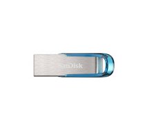 SanDisk Ultra Flair 64GB Blue|Silver | SDCZ73-064G-G46B  | 0619659163051 | SDCZ73-064G-G46B