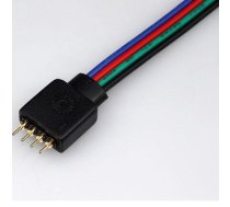 Savienojums RGB LED lentai ar PIN spraudni | RGB-LED-PIN-M  | RGB-LED-PIN-M