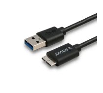 Savio USB 3.0 - USB Micro 3.0B kabelis | CL-102 | 5901986043188 | 85444290