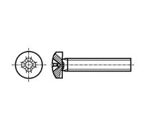 Screw; M2x5; 0.4; Head: cheese head; Phillips; PH1; steel; zinc | B2X5/BN384  | 1154109