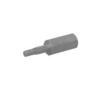 Screwdriver bit; hex key; HEX 2.5mm; 1/4"; Overall len: 25mm | WERA.05056310001 | 05056310001