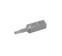 Screwdriver bit; hex key; HEX 2mm; 1/4"; Overall len: 25mm | WERA.05056305001 | 05056305001