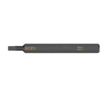 Screwdriver bit; Hex Plus key; HEX 3mm; 1/4"; Kind: impact | WERA.05018150001 | 05018150001
