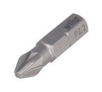 Screwdriver bit; Pozidriv®; PZ2; Overall len: 25mm; STANDARD | WIHA.7012Z/PZ2/25  | 01689