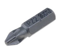 Screwdriver bit; Pozidriv®; PZ2; Overall len: 25mm | WERA.855/1Z/2  | 05072082001