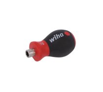 Screwdriver handle; Stubby SoftFinish®; 57mm | WIHA.29463  | 29463