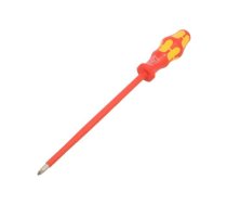 Screwdriver; insulated; Pozidriv®; PZ2; Blade length: 200mm | WERA.05006165001  | 05006165001