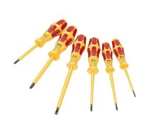 Screwdriver: insulated-set; insulated; Phillips,slot; 6pcs. | WERA.05051575001 | 05051575001