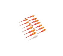 Screwdriver: insulated-set; insulated; PZ1/SL,PZ2/SL; 1kVAC | WERA.100VDE | 05105631001