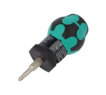 Screwdriver; Pozidriv®; PZ1; STUBBY; Blade length: 25mm | WERA.05008853001  | 05008853001