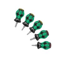 Screwdriver: universal-set; Phillips,slot; STUBBY; 5pcs. | WERA.05008870001 | 05008870001
