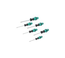 Screwdriver: universal-set; Torx®; Kraftform-300; 6pcs. | WERA.05028059001 | 05028059001