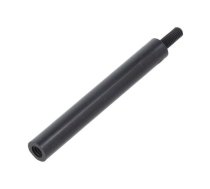 Screwed spacer sleeve; cylindrical; polyamide; M3; M3; 45mm; black | TFM-M3X45/DR285RD  | 285RDX45