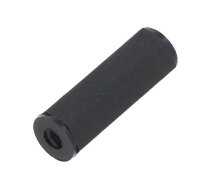 Screwed spacer sleeve; hexagonal; polyamide; M2; L: 15mm; black | TFF-M2X15/DR181  | 181X15