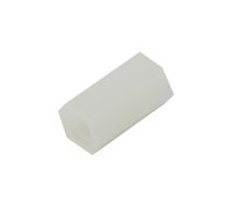 Screwed spacer sleeve; hexagonal; polyamide; M3; 14mm | HP-14  | HP-14