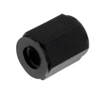 Screwed spacer sleeve; hexagonal; polyamide; M3; L: 45mm; black | TFF-M3X45/DR185  | 185X45