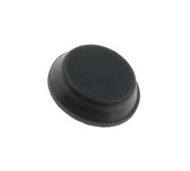 Self-adhesive foot; black; rubber; A: 12.7mm; B: 11.5mm; C: 3.8mm | FIX-RF-019A  | FIX-RF-019A