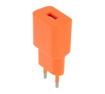 Setty charger 1x USB 2,4A LSIM-A-1210 orange | GSM165729  | 5900495033024 | GSM165729