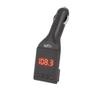Setty FM Bluetooth 4.0 Auto Transmitter | USB | Micro SD | Aux | LCD | AUX 3.5 mm Vads | Melns | GSM035802  | 5900495668158 | GSM035802