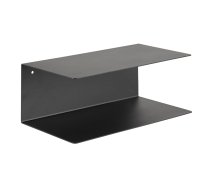 Sienas plaukts JOLIET 35x20xH14cm, melns | AC89382 | 5713941151186